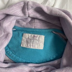 THE BLACK DOG LIGHT PURPLE COWL NECK LONG SLEEVE